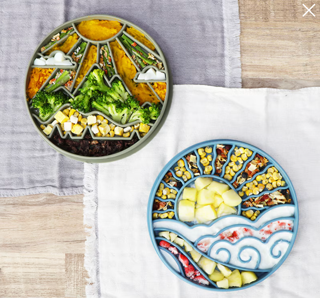 自然風慢食防噎墊