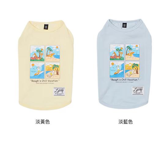 夏日冒險漫畫背心 （接觸涼感）