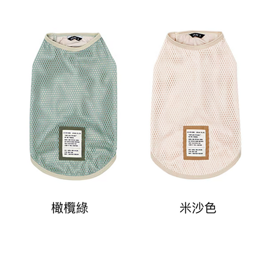 軍風網眼冷感背心 （ICELIKE）