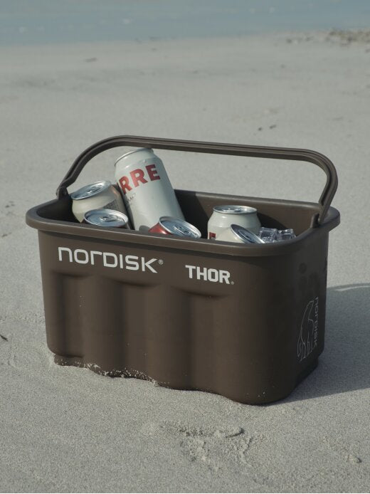 [韓國限定] Nordisk x THOR 索爾桶/水桶/垃圾桶 9.5L 咖啡色