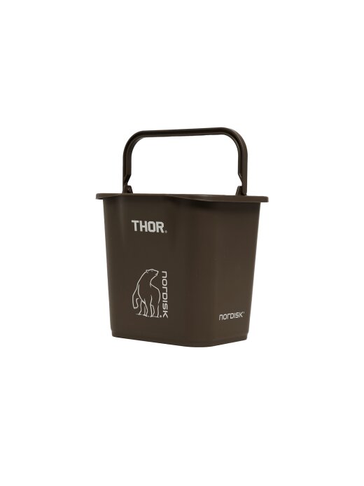 [韓國限定] Nordisk x THOR 索爾桶/水桶/垃圾桶 4.7L 咖啡色