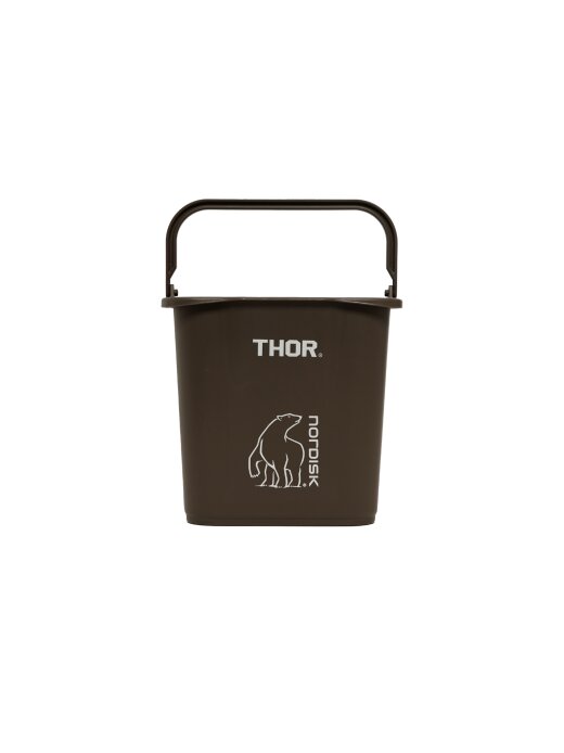 [韓國限定] Nordisk x THOR 索爾桶/水桶/垃圾桶 4.7L 咖啡色