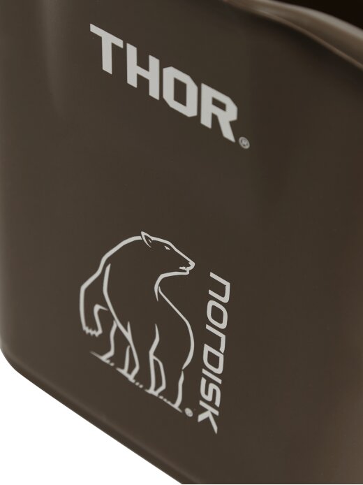 [韓國限定] Nordisk x THOR 索爾桶/水桶/垃圾桶 4.7L 咖啡色
